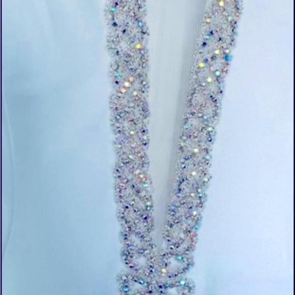 Lulus NWT Ivory Long Cap Sleeve Dress -6 - Picture 4 of 6